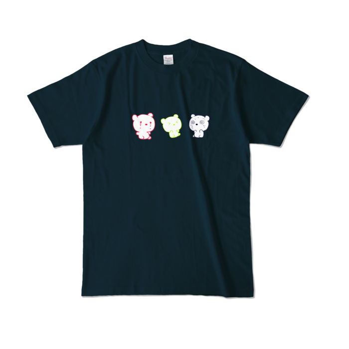 カラーTシャツ - L - ネイビー (濃色)