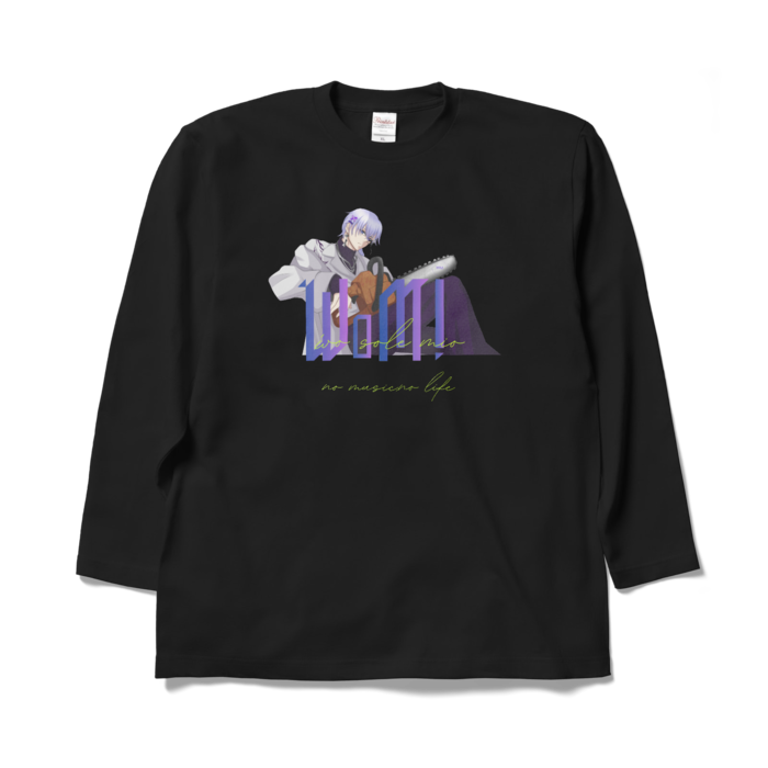 ロングスリーブTシャツ - XL - ブラック