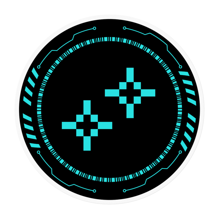 ステッカー - 100 x 100 (mm)