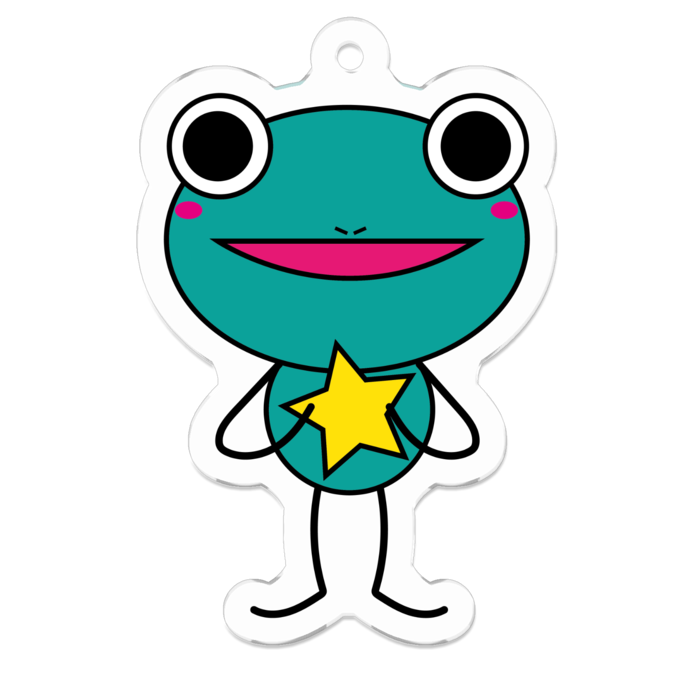 アクリルキーホルダー - 50 x 50 (mm)(4)