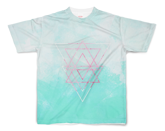 フルグラフィックTシャツ - S - 正面印刷のみ