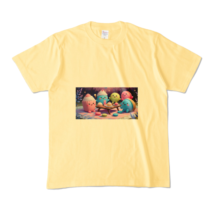 カラーTシャツ - M - ライトイエロー (淡色)