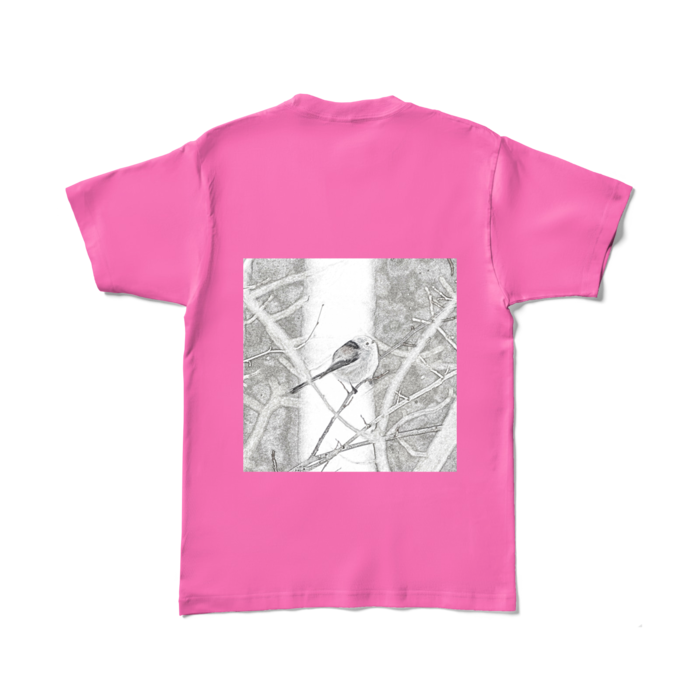 カラーTシャツ - L - ピンク (濃色)(1)