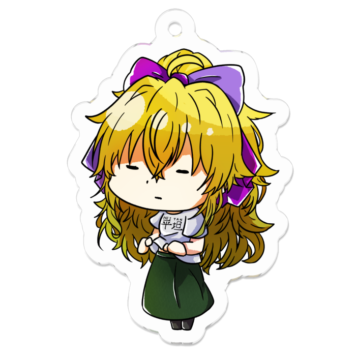 [5]アクリルキーホルダー - 50 x 50 (mm)