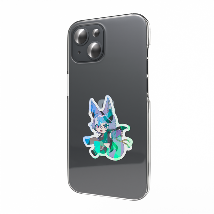 ホログラムスマホステッカー - 縦