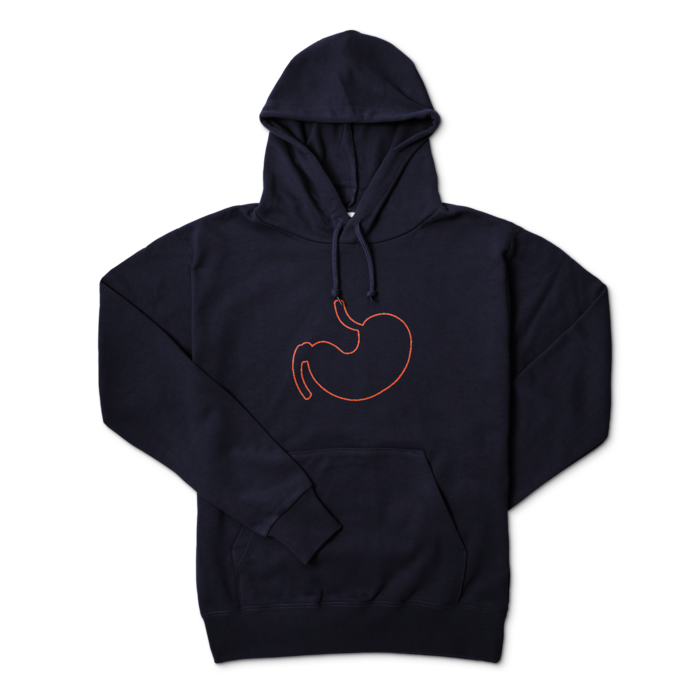 パーカー - L - ネイビー