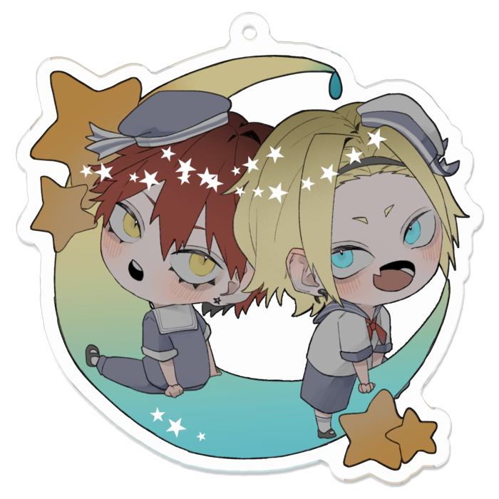 アクリルキーホルダー - 70 x 70 (mm)