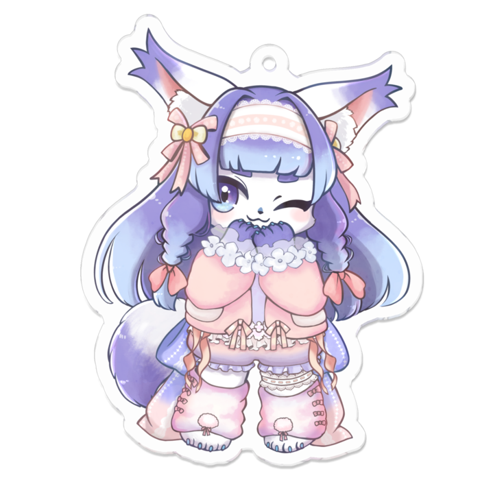 アクリルキーホルダー - 70 x 70 (mm)