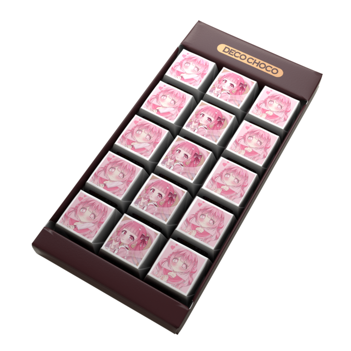 DECOチョコ - 列ごとにデザイン