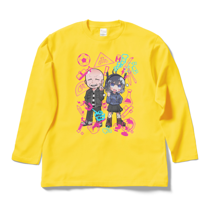 ロングスリーブTシャツ - L - イエロー
