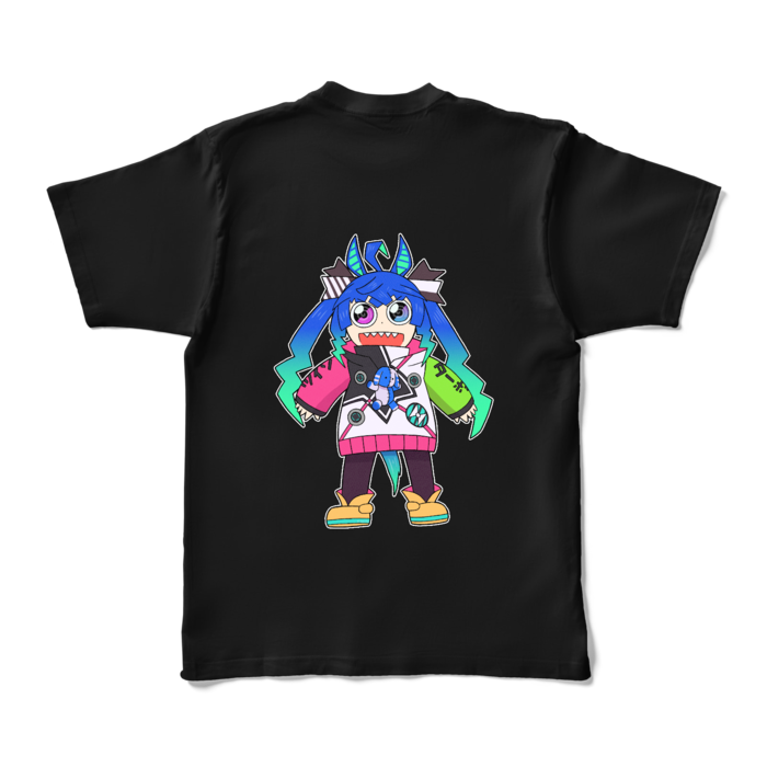 カラーTシャツ - XL - ブラック (濃色)