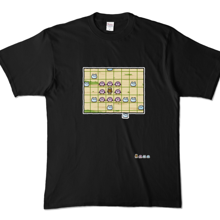 カラーTシャツ - XL - ブラック (濃色)