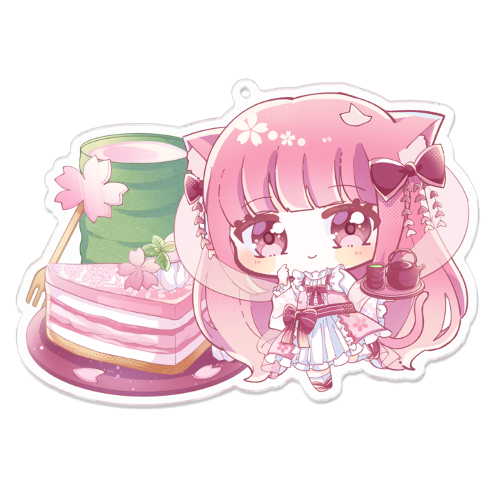 アクリルキーホルダー - 100 x 100 (mm)