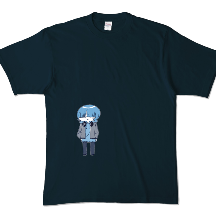 カラーTシャツ - XL - ネイビー (濃色)