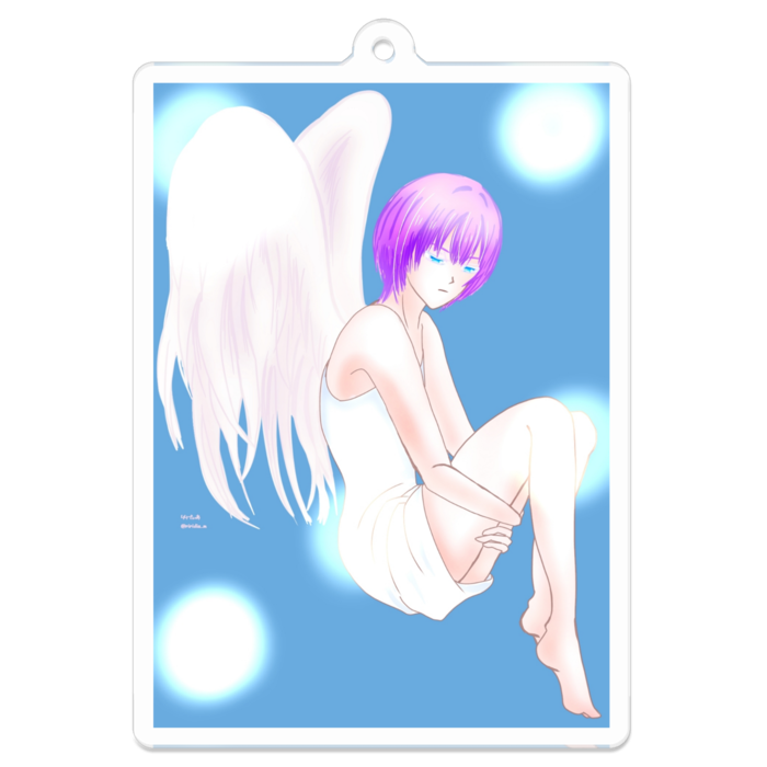 アクリルキーホルダー - 70 x 70 (mm)