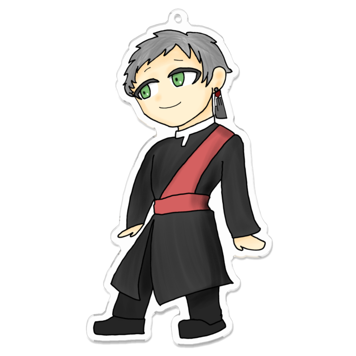 アクリルキーホルダー - 100 x 100 (mm)