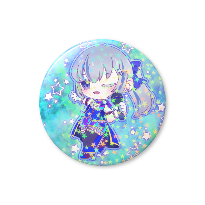 ホログラム缶バッジ - 56mm