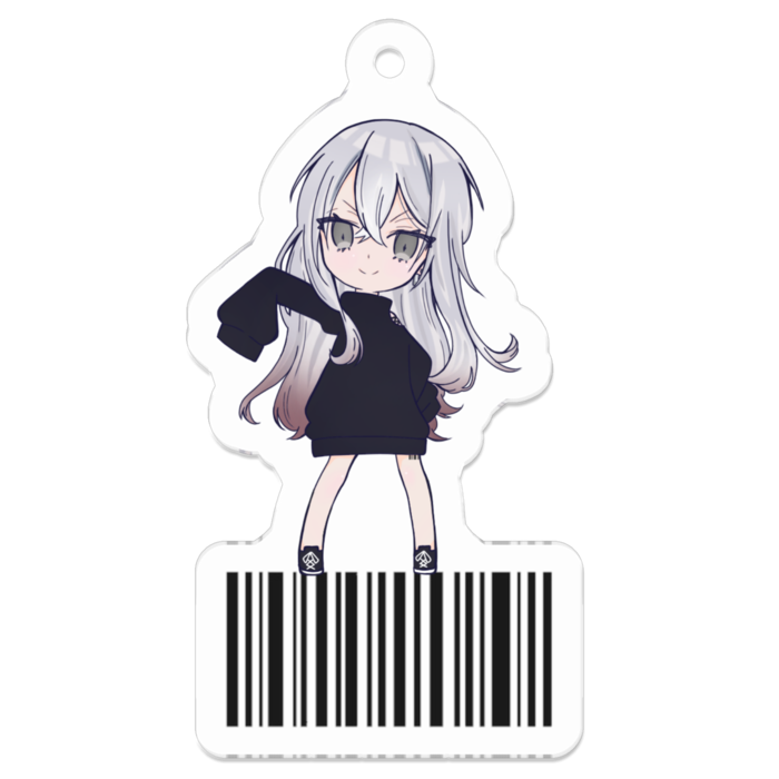 アクリルキーホルダー - 50 x 50 (mm)