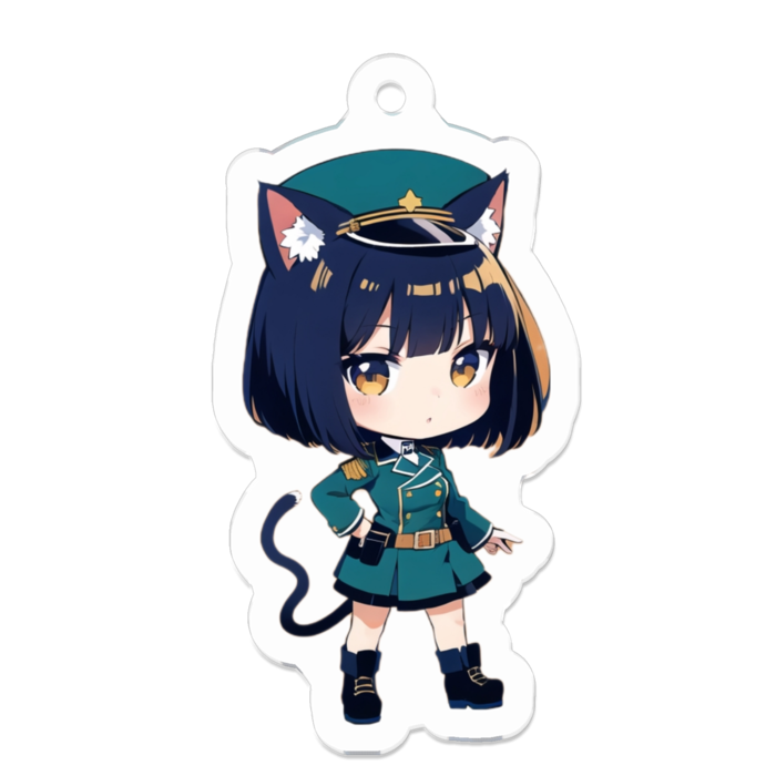 アクリルキーホルダー - 50 x 50 (mm)