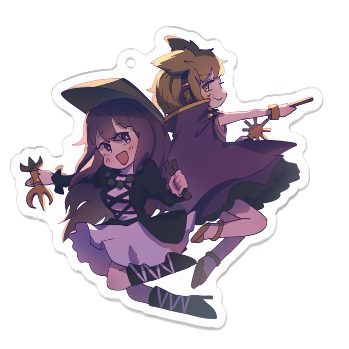 ひじみこアクキー Mochimochiaguri Booth