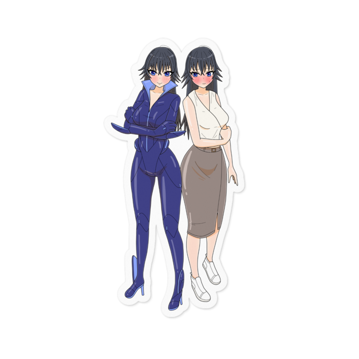 ステッカー - 100 x 100 (mm)