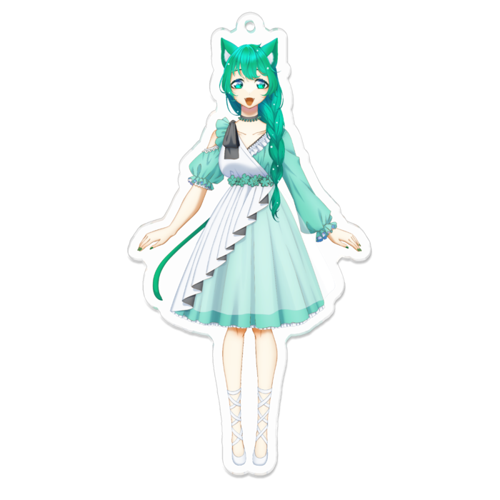 アクリルキーホルダー - 100 x 100 (mm)