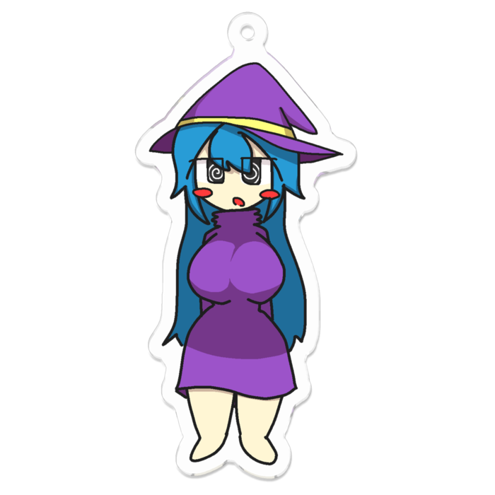 アクリルキーホルダー - 70 x 70 (mm)