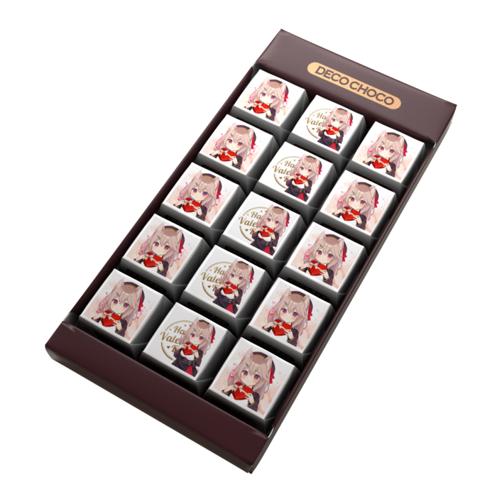 DECOチョコ - 列ごとにデザイン