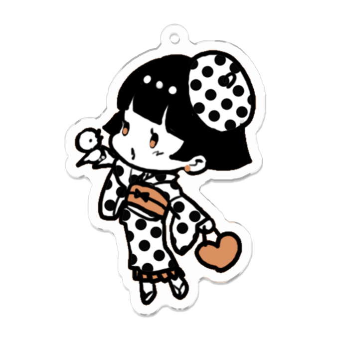 アクリルキーホルダー - 70 x 70 (mm)(5)