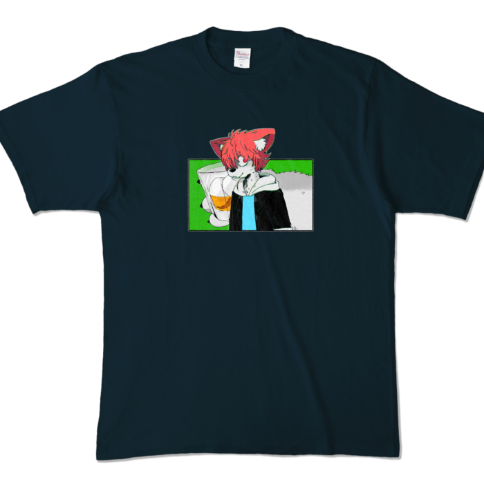 カラーTシャツ - XL - ネイビー (濃色)