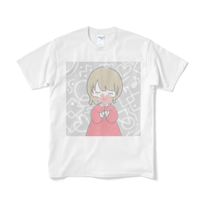 Pray girl Tシャツ - M - ホワイト