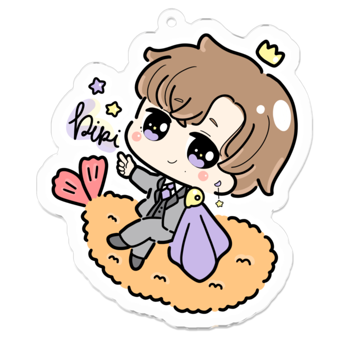 アクリルキーホルダー - 70 x 70 (mm)