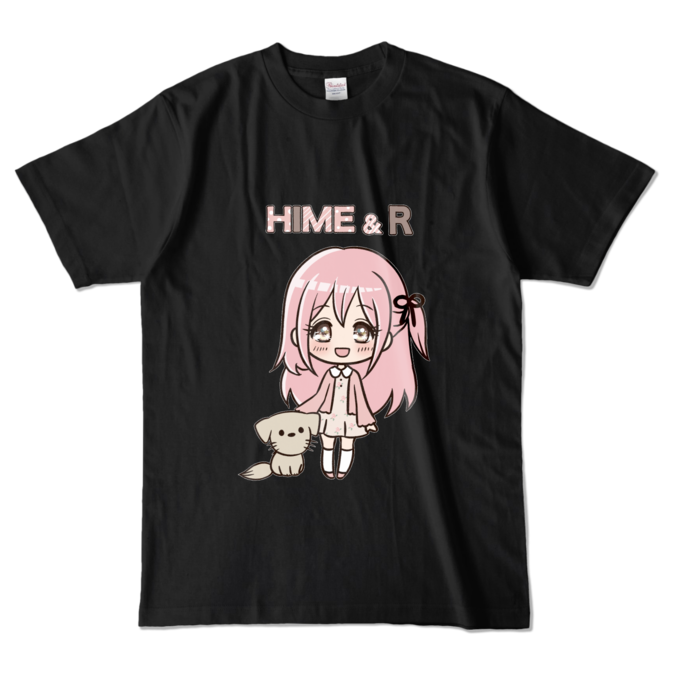 カラーTシャツ - L - ブラック (濃色)