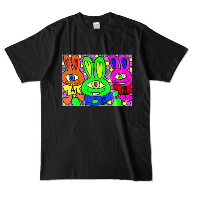 カラーTシャツ - L - ブラック (濃色)