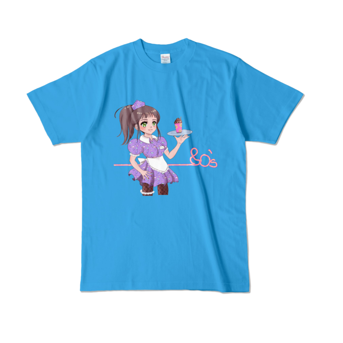 カラーTシャツ - L - ターコイズ (濃色)