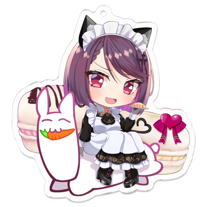 アクリルキーホルダー - 70 x 70 (mm)