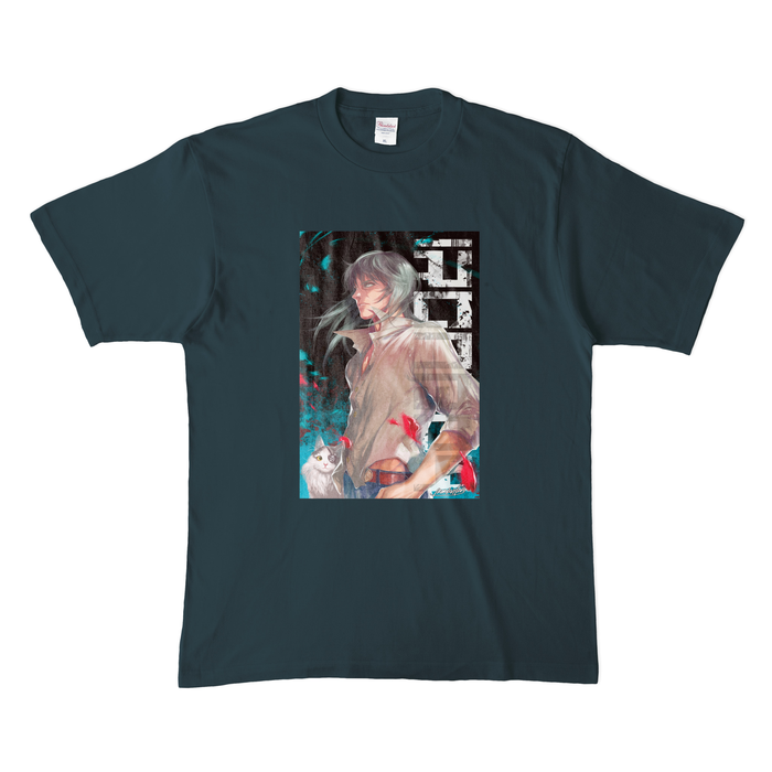 カラーTシャツ(濃色) - XL - デニム