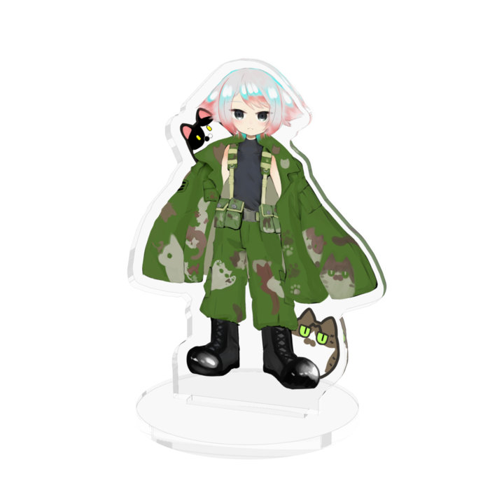 アクリルフィギュア - 70x70mm