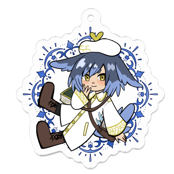 アクリルキーホルダー - 50 x 50 (mm)