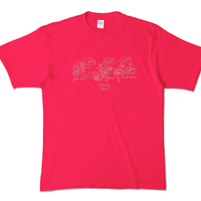 Glitchy Byte -4gboys- XL - Red