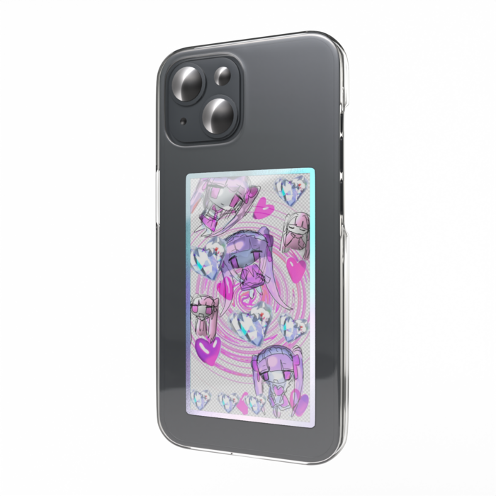 オーロラスマホステッカー - 縦