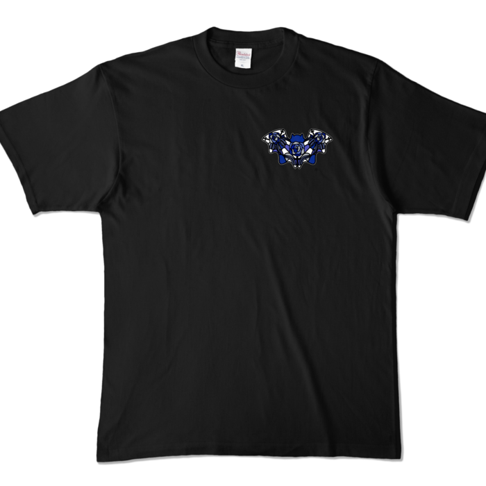 【ワンポイントTシャツ】XL 黒
