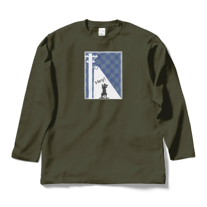 ロングスリーブTシャツ - L - アーミーグリーン
