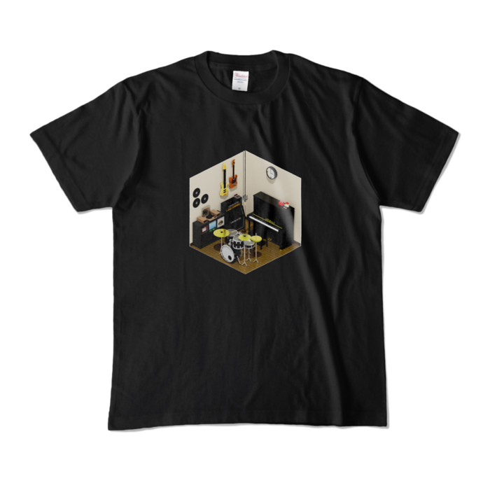 カラーTシャツ - M - ブラック (濃色)