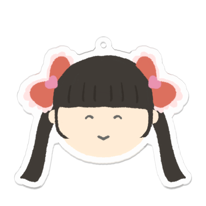 アクリルキーホルダー - 70 x 70 (mm)