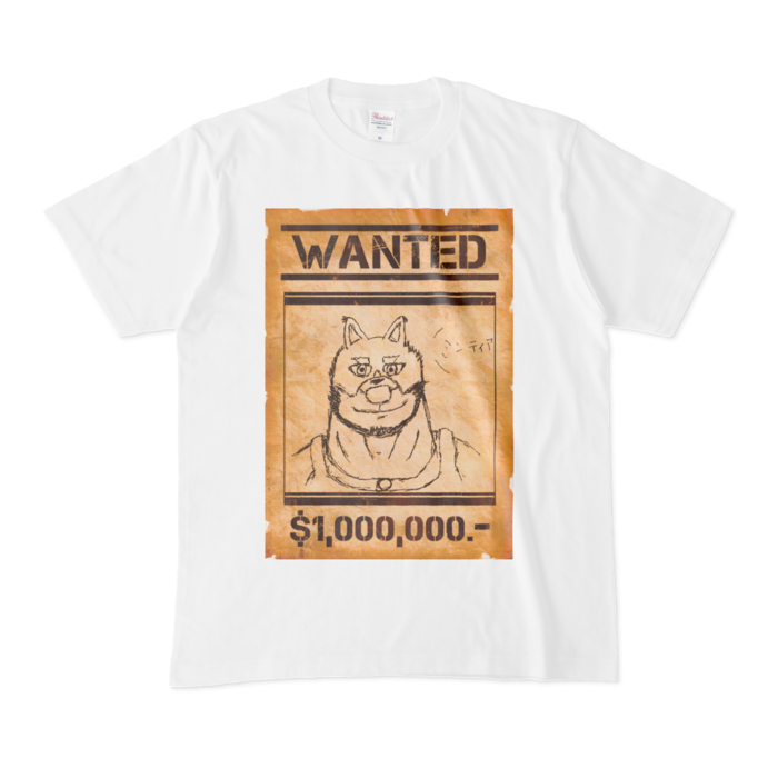 WANTED Tシャツ - M - 白