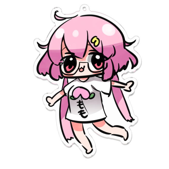 アクリルキーホルダー - 100 x 100 (mm)