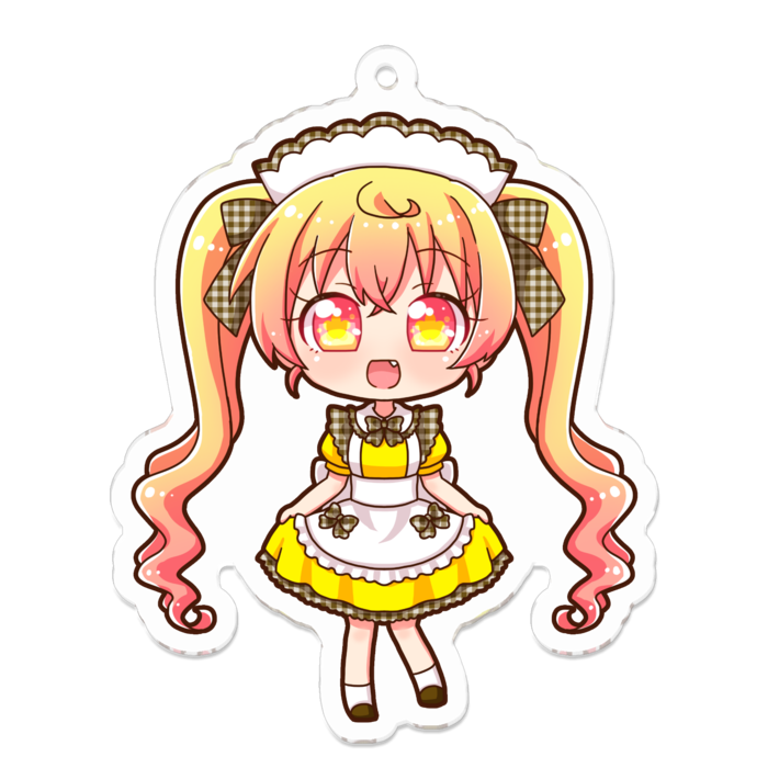 アクリルキーホルダー - 70 x 70 (mm)