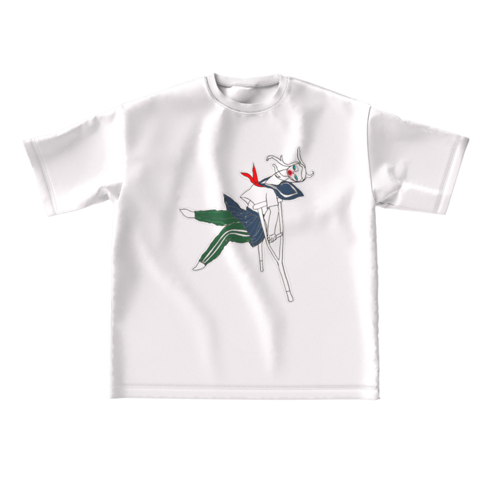 ビッグシルエットTシャツ - L - 正面