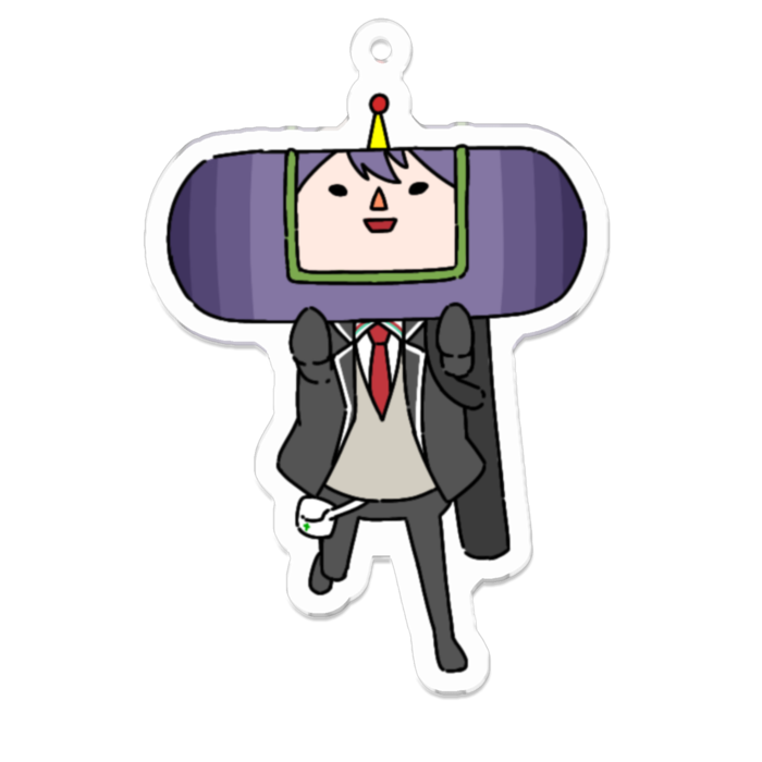 アクリルキーホルダー - 70 x 70 (mm)